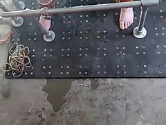 Bound in Metal and Desperate to Cum Hard