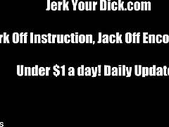 Stroke that big load for ebony Ayanna's hot instructions!