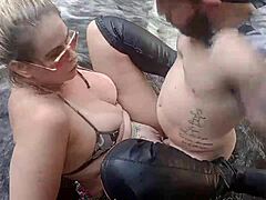 was supposed to be just a hike with anão pitoco, turned into public sex at the waterfall