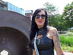 Yo, Evi Sky, ready for a rough casting fuck?