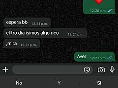 Slamming hard with the neighbor’s slut, part 2 of our wild WhatsApp hookup!