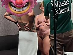 Veronica’s First Tattoo Session with Wild Dick Action