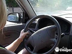 Horny Milf Jacky Joy Gets a Lucky Man's Load on Her Big Titties