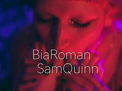 i'm dying to worship your sexy feet with bia roman & sam quinn tonight