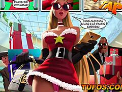 Brazilian Hentai Christmas Special Packed with Wild Moans