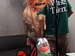 Veronica’s First Tattoo Session with Wild Dick Action