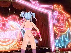 Just saw Hatsune Miku in a full nude bunny costume mod!