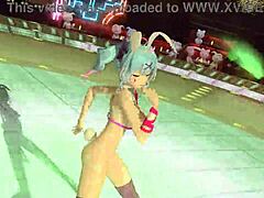Just saw Hatsune Miku in a full nude bunny costume mod!