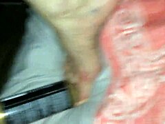 He reaches climax in a solo session, enjoying the moment alone.