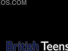 wow, hot British alt student toys her pussy till she cums! đ