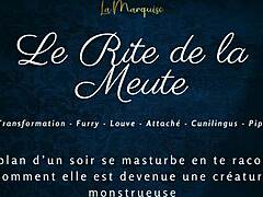 French furry audio tale unfolds in a wild pack ritual. A unique erotic story awaits.