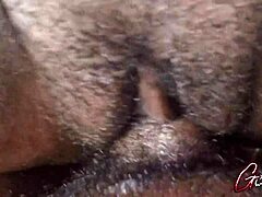 uh, extremly close-up on that pussyfucking creampie shot