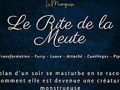French furry audio tale unfolds in a wild pack ritual. A unique erotic story awaits.