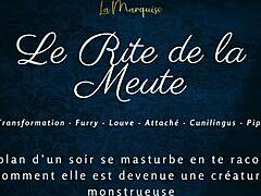 French furry audio tale unfolds in a wild pack ritual. A unique erotic story awaits.