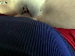 POV pounding of slutty wife's cunt with cum splatter finish
