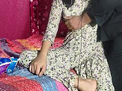 Indian teen step sister craves banging with step bro after a fight! 😜