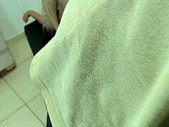 Hey, why’s my stepdaughter so wild after funk party? That naughty stepdad’s got a sex toy ready!