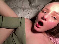 Tinder Girl Shocked by Intense Fuck and Unexpected Creampie