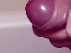 My Cock Cumming in Delicious Slow Motion Close-Up
