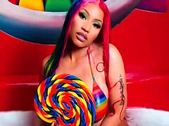 nicki minaj shines in a captivating solo display
