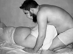 Wow, Stepsis Shares Bed With Stepbrother! Watch This Indian Babe Show Off Natural Big Tits In Bedroom.