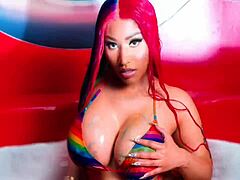 nicki minaj shines in a captivating solo display