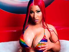 nicki minaj shines in a captivating solo display
