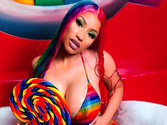 nicki minaj shines in a captivating solo display