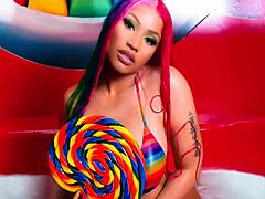 nicki minaj shines in a captivating solo display