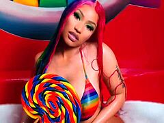 nicki minaj shines in a captivating solo display