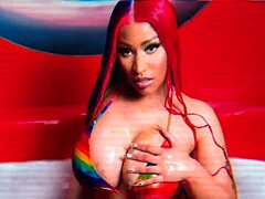 nicki minaj shines in a captivating solo display