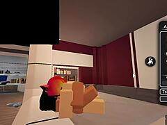 Roblox condo lucky day with intense blowjob action