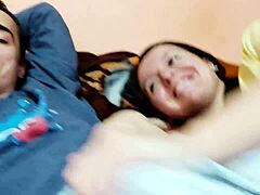 Waking up to steamy morning sex with teen girlfriend. It's a quickie to remember.