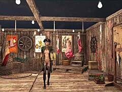 Fallout 4 Slut Teases in Sexy Outfit