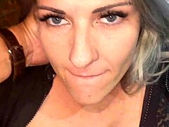 hot blonde stepsis squirts when i cum inside her pov