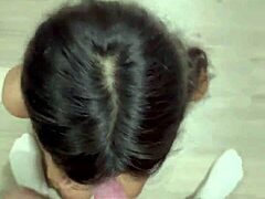 Cumpilation Alert! 18-Year-Old Asian Takes Huge Load in Close-Up POV!