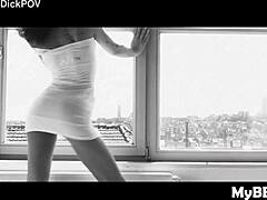 Skinny Milf Sierra's Tight Butthole Stretched Hard by Massive BBC in Rough Action
