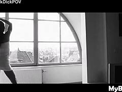 Skinny Milf Sierra's Tight Butthole Stretched Hard by Massive BBC in Rough Action