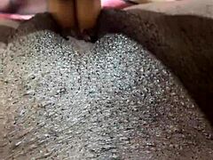 what’s hotter than homemade ebony solo play with tight pussy lips?