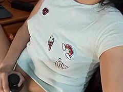 Horny and hot, I’m masturbating just for you... dang, I squirt so hard with maquinasperfectas!