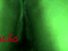 What’s behind this Latina’s wild ride on a thick rod?