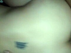 Daddy's little slut takes a huge cock in tight holes