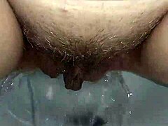 Wow, Pregnant on the Toilet, Then Bidet Action at the Backdoor!