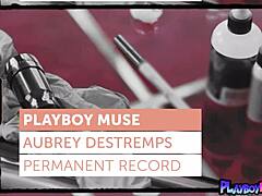 Blonde Teen Aubrey Destremps Strips to Reveal Perfect Curves