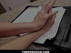 Damn! Stepmom takes both stepsons’ huge cocks hard!