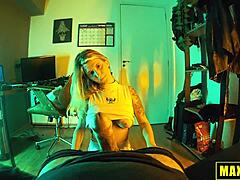 Brazillian slut step sister learns dance moves and takes a huge creampie from Max Boss