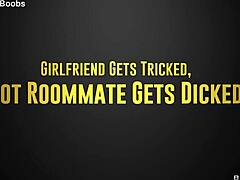 Tricked Girlfriend Watches Hot Roommate Get Dicked! Delilah Day and Angel Youngs on Brazzers!