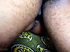 Ebony Sisterzz Nails Step Brother in Granny's Kitchen