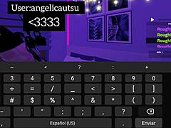 Intense pleasure while fucking my friend in the roblox condo with anal and doggystyle