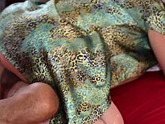 French Amateur Slut in Satin Lingerie Deepthroats and Rims in Closeup POV